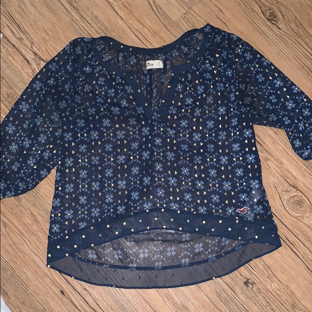 Hollister loose fitting top